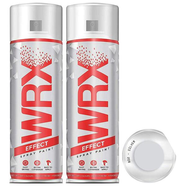 WRX 2X WRX Silver Spray Paint 400ml