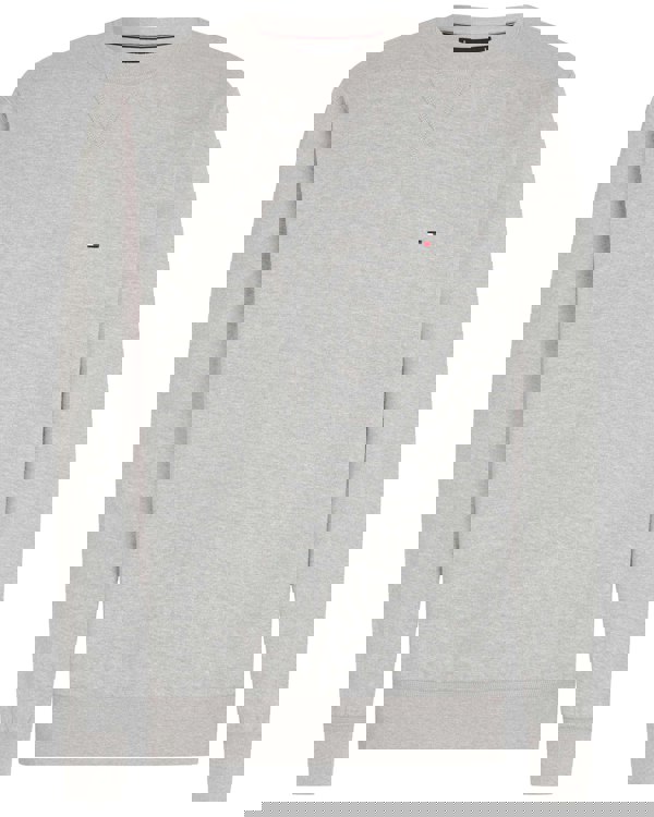 Tommy Hilfiger Essential Fleece Mens Sweatshirt - Medium Grey Heather