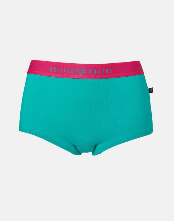 British Boxers Three-pack Women's Cotton Hipster Boxer Briefs – Amusements