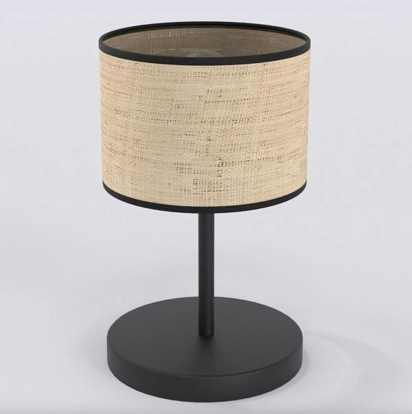 Emibig ECO Table Lamp 1 x E27 Black / Rattan