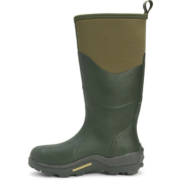 Muck Boots Muckmaster Hi Unisex Wellington Boots in Moss