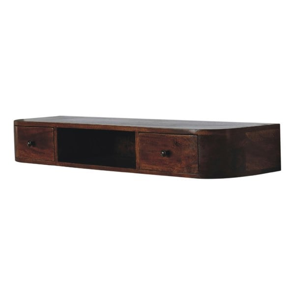 Artisan Furniture Lunar 2 Drawer Wall Mounted Console