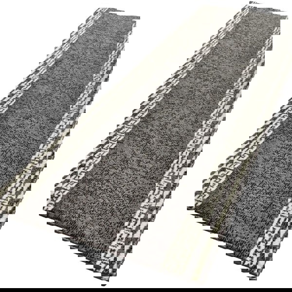 Classic Velour Runner Rug – Bordered Design