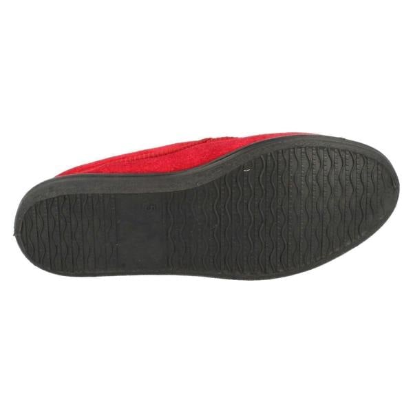 Four Seasons Ladies Four Seasons Full Slippers with Bow Detail