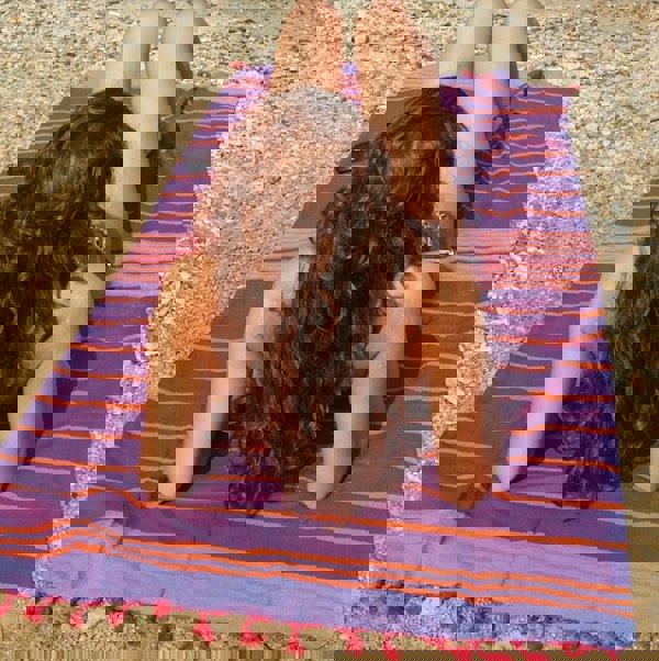 Cotton and Olive Nomad Cotton Hammam Towel