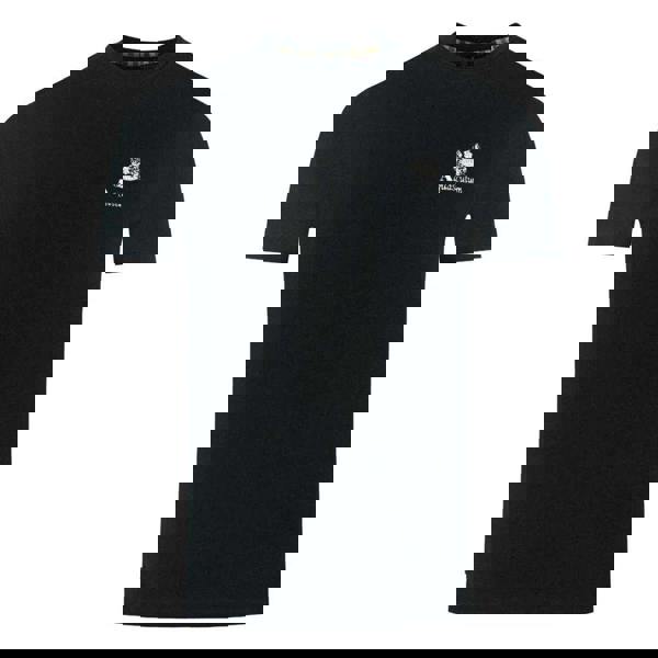 Aquascutum Mens London Aldis Logo T-Shirt - Black - 