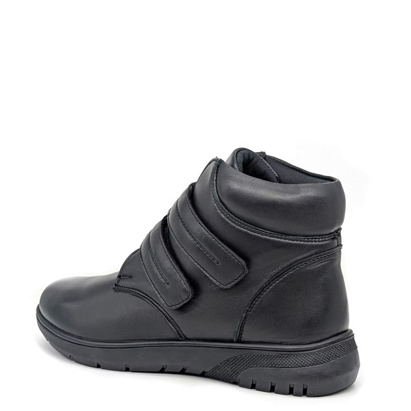 Dr Keller April Women's Touch Fastening Strap Leather Ankle Boots