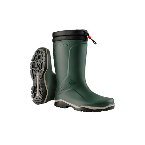 Dunlop Unisex Adult Blizzard Faux Fur Lined Snow Boots - Heritage Green - 