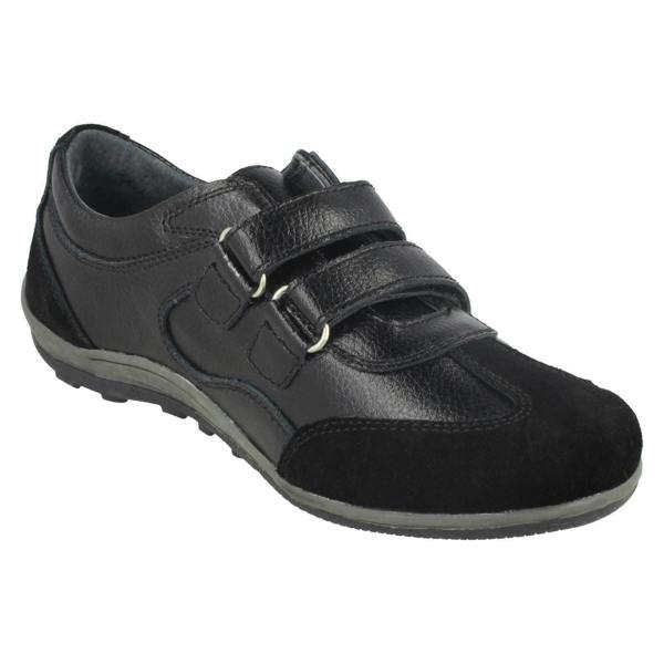 Eaze Ladies Eaze Casual Leather Pumps F7134
