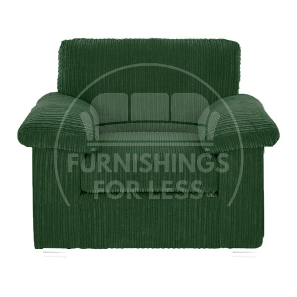 Furnishings For Less Delta Full Jumbo Cord Single Seater Armchair