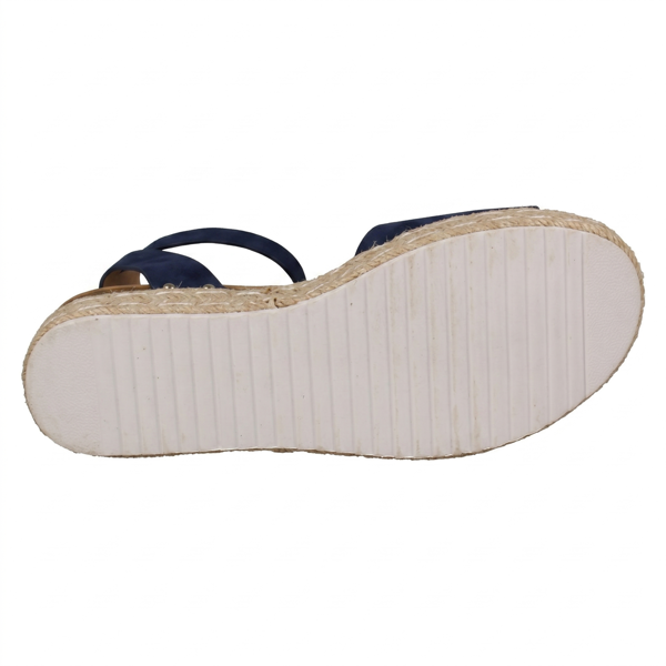 Savannah Ladies Savannah Wedge Mule Wide Fit Sandals F12039