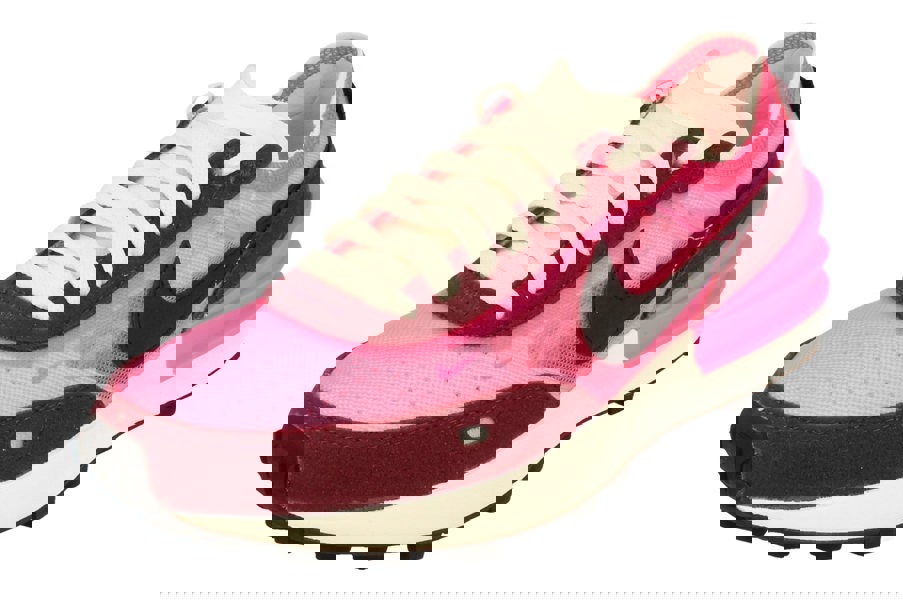 Nike Womens Waffle One Trainers Dq0855  600 - Hyper Pink Black Dark Beetroot 600 - Photo 0