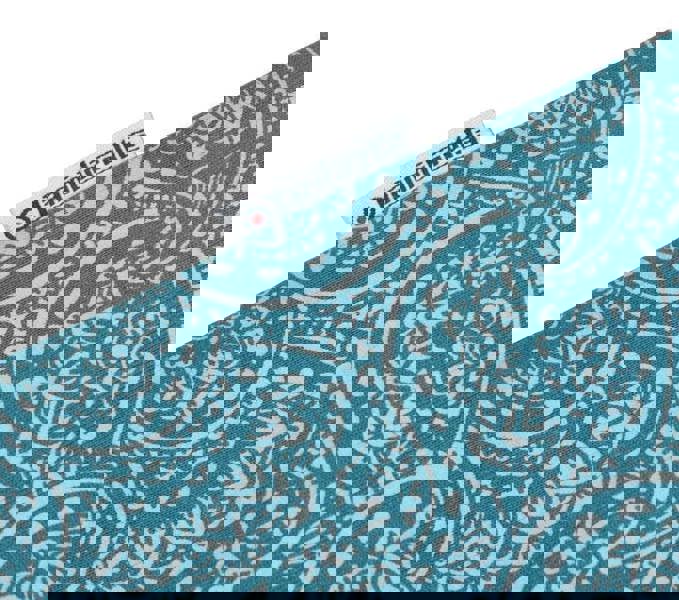 Lambretta Mens Classic Paisley Tonal Mod Retro Ska Casual Polo