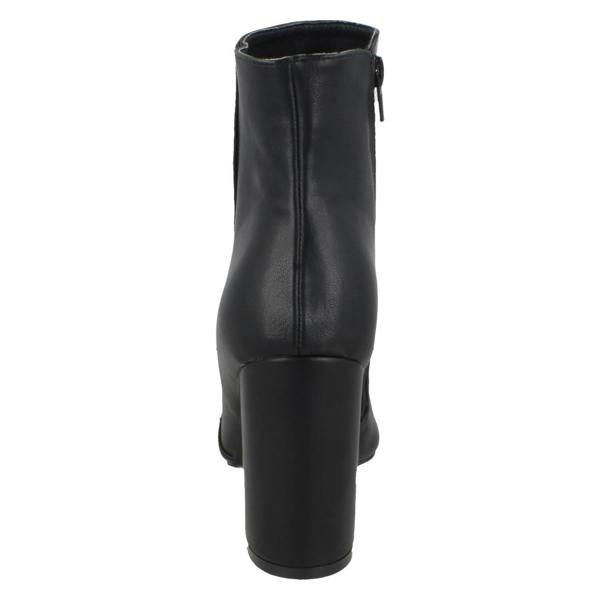 Spot On Ladies Spot On Zip Up Ankle Boots F51140