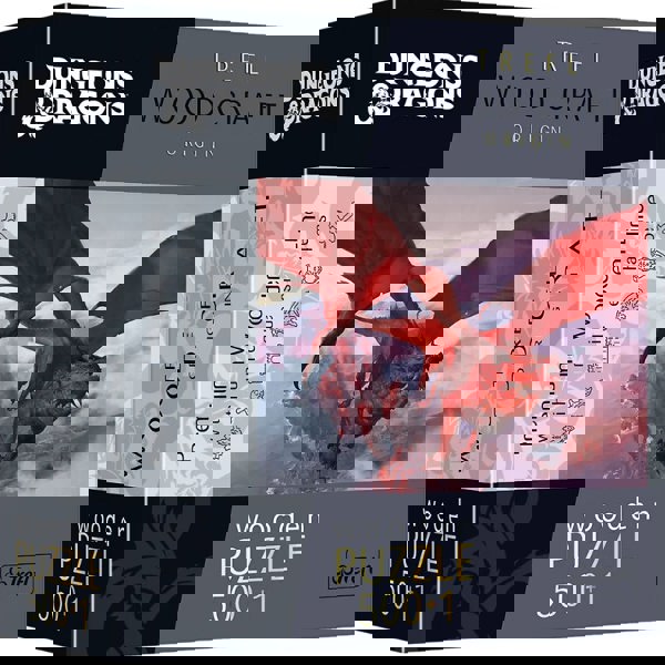 Trefl Ancient Red Dragon Wooden Puzzle - 501 Pieces