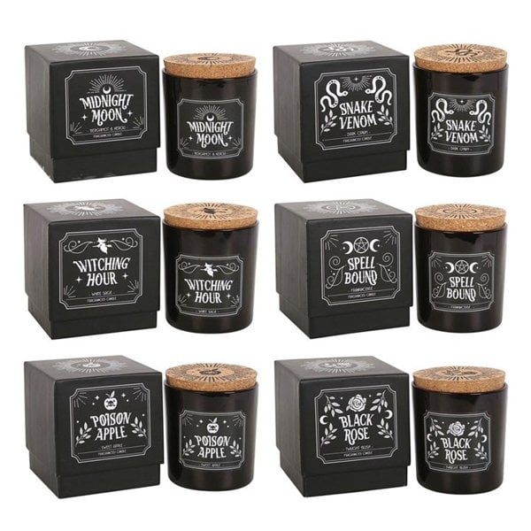 Serano Set of 6 Midnight Ritual Candles