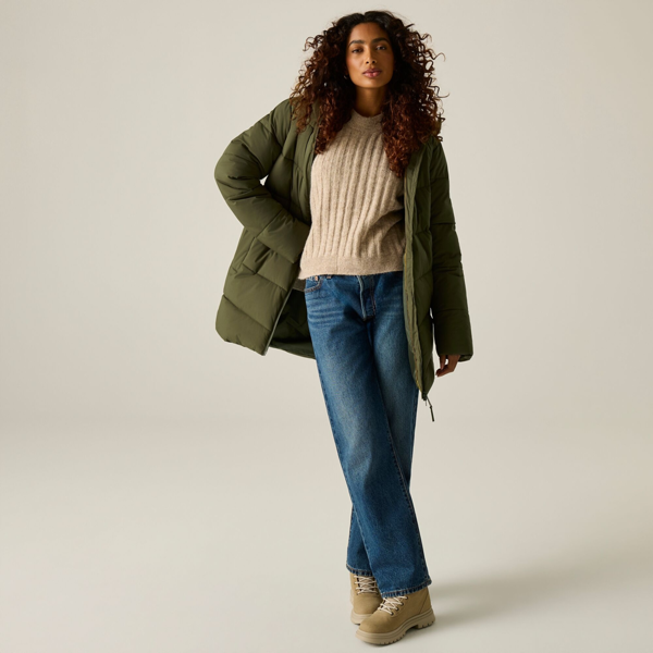 Regatta Womens Yasira Insulated Jacket - Dark Khaki