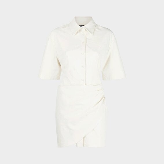 Jacquemus La Robe Camisa Ivory
