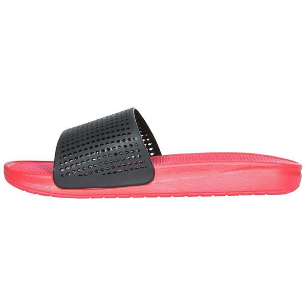 Trespass Mens Cusp Perforated Flatform Sliders - Black - 