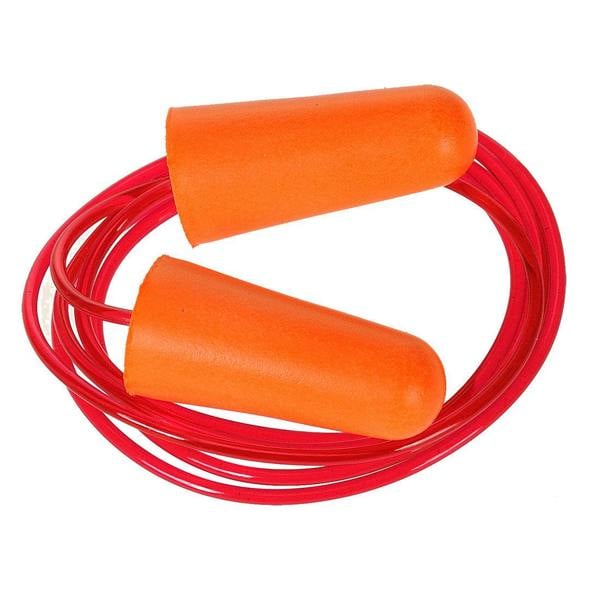 Corded PU Foam Ear Plugs (200 Pairs) Portwest