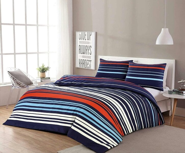 Night Zone Pedro Printed Polycotton Duvet Cover Set – Soft Easy Care Bedding with Pillowcases