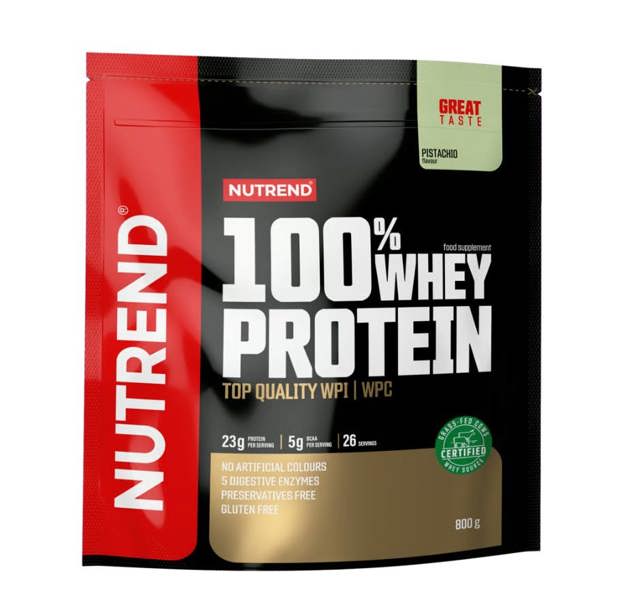 Nutrend 100% Whey Protein, Pistachio - 800g