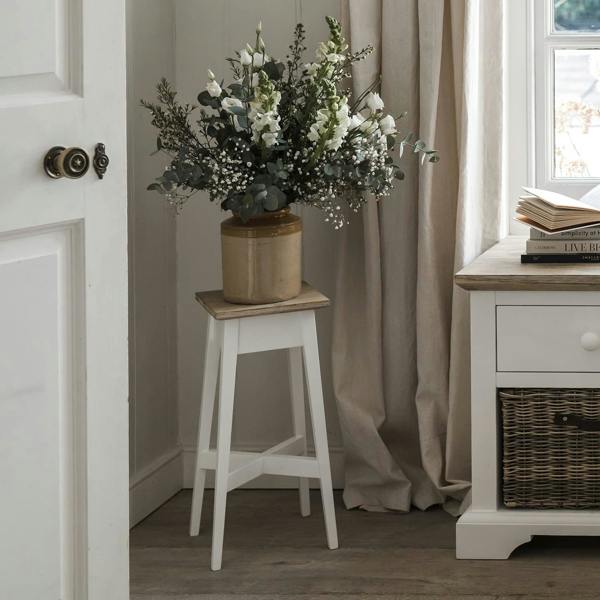 Statement Furniture Florence Wooden Plant Stand Plant Holder 50cm Tall ASSEMBLED