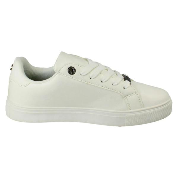 Elle Sport Ladies Elle Sport Flower Detail Lace Up Trainers F7309