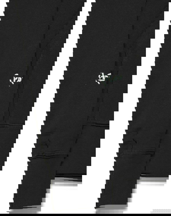 Money Sig Line Fleece Hood Black
