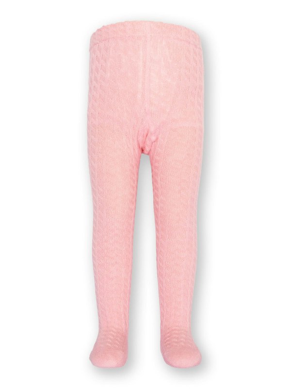 Kite Girls Organic Cable Tights Dusky Pink