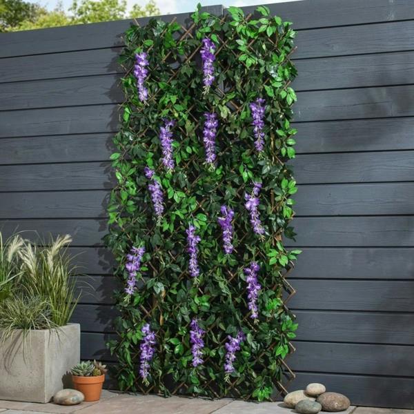 Garden Greatness Artificial Willow Wisteria Garden Trellis