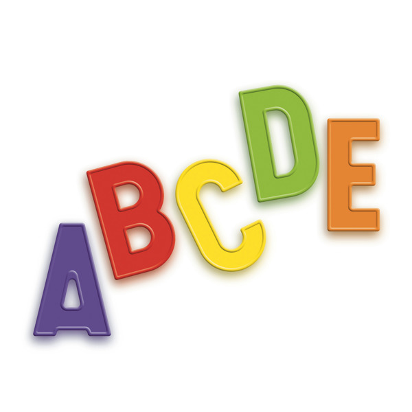 Quercetti ABC Magnetic - 48 Pieces