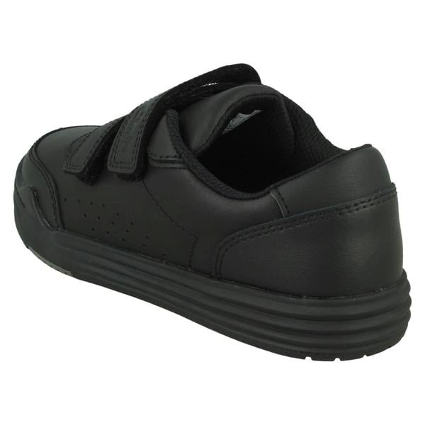 Clarks Boys Clarks Double Strap School Shoes Urban Solo K