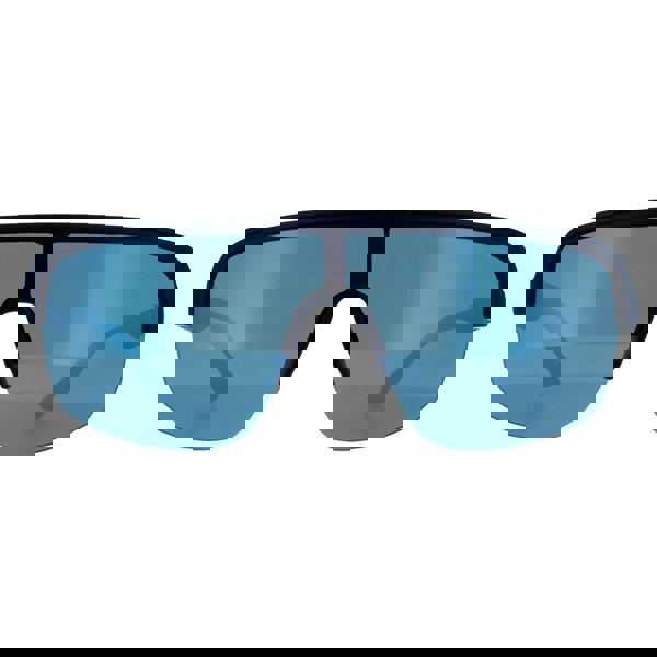 Police Sunglasses SPLB47M Arcade 3 6QSB Matte Midnight Blue Blue Mirrored