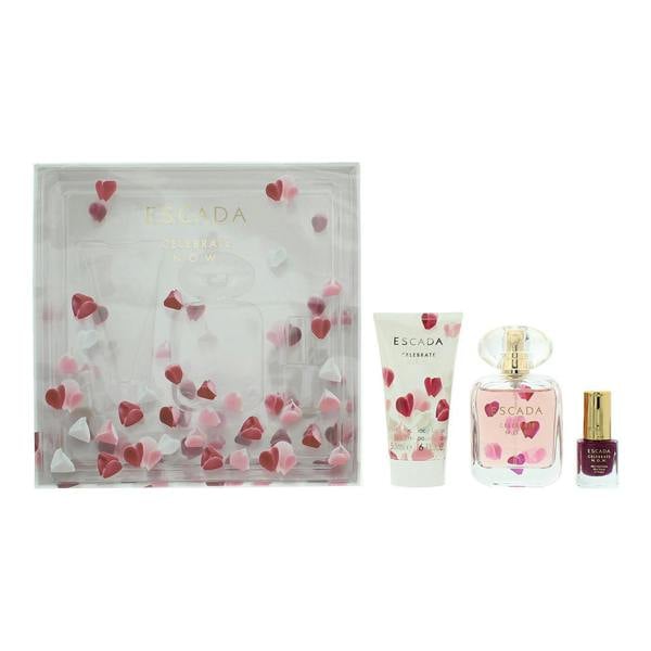 Escada Celebrate N.O.W. Eau de Parfum 3 Pieces Gift Set