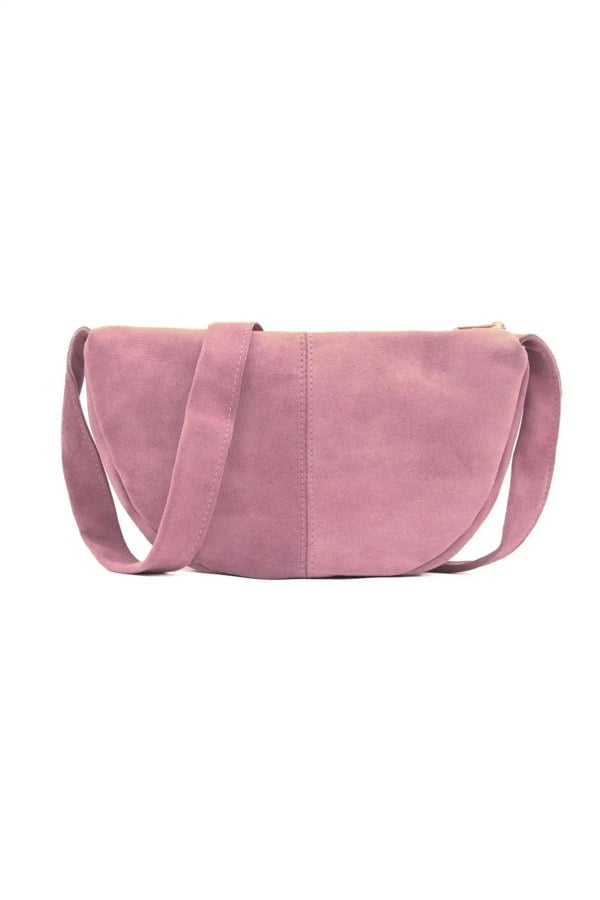 Kitise Italian Fashion Suede Leather Shopper Tote Shoulder Bag