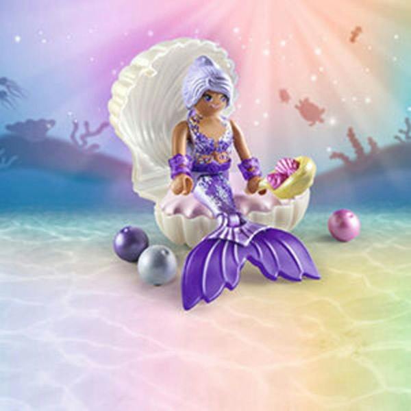 Playmobil Mermaid with Pearl Seashell - 71502 Playset