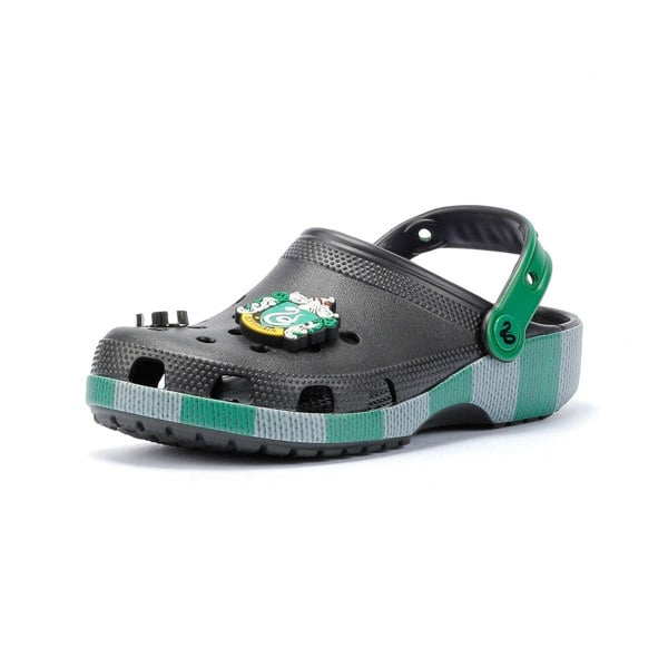 Crocs Europe - 210527-90H Womens Slytherin Classic Clog - Green, Grey & Black