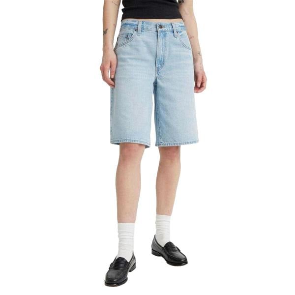 Levis Womens/Ladies Baggy Shorts - Denim - 