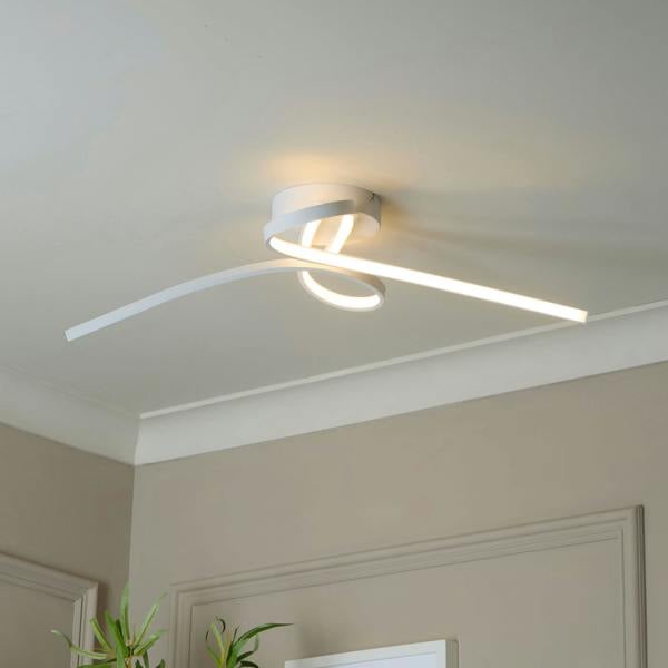 LED Flush Ceiling Light White