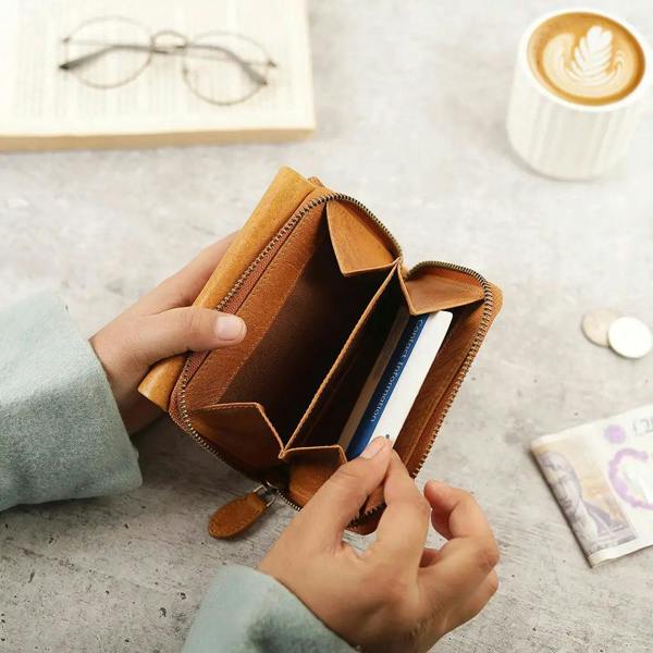 PRIMEHIDE Leather Purse Trifold - Eterna Aura