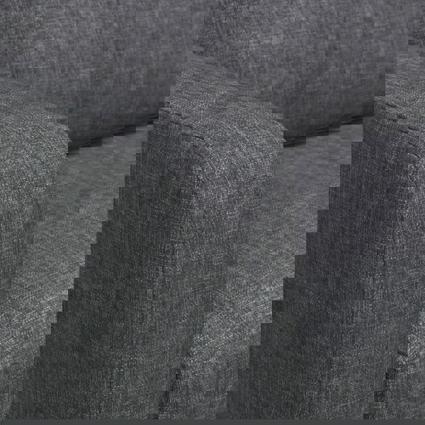 Furnishings For Less York Grey Turin Fabric 3 Seater Reversible Corner Sofa