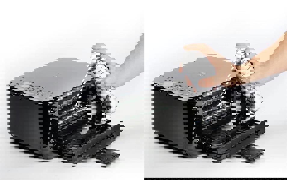 Durable POWERCLEAN Strong Compressed Air Duster Keyboard PC Cleaner Can | 400ml