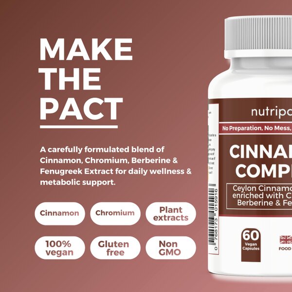 nutripact Ceylon Cinnamon Complex Capsules