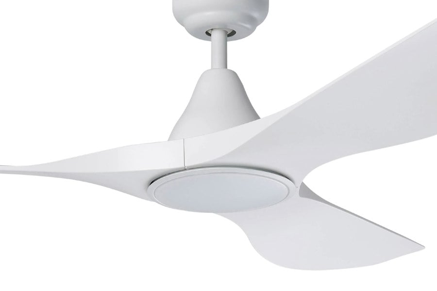EGLO Portsea Matte White LED Ceiling Fan