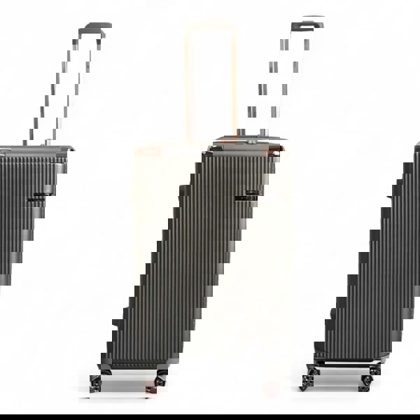 Snowball Hard Shell Luggage 8 Spinner Wheels Travel Suitcase