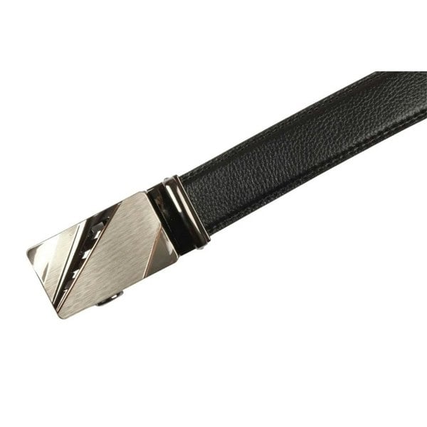 TruClothing Men’s Leather Automatic Click Buckle Adjustable Ratchet Belt