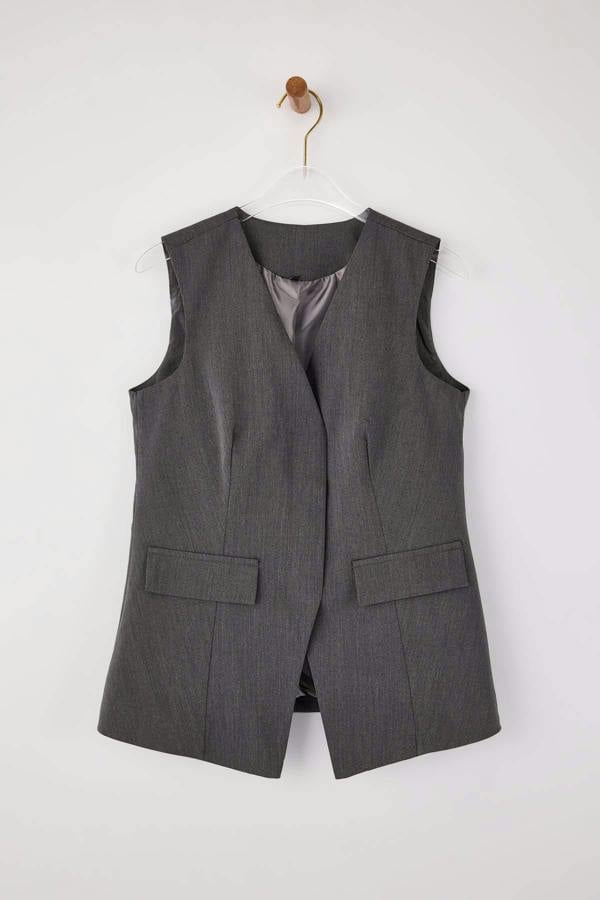 WOVCOR Buttoned Lined Vest