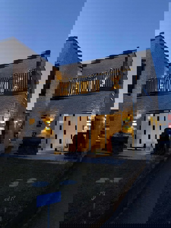 Nordlux Rold Round | Wall light | Black