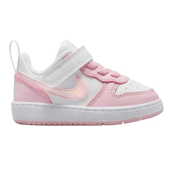 Nike Baby Court Borough Trainers - White/Pink - 